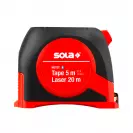 Лазерна и дигитална ролетка SOLA Metec 2 в 1, 5-20м, ± 1.5/2мм - small, 276527