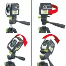 Линеен лазерен нивелир LASERLINER SmartCross-Laser GX Work Set, 2 лазерни линии, точност 3mm/10m, автоматично - small, 287337