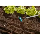 Малка ръчна мотика GARDENA 70мм с 2 зъба и сърцевидно острие, без дръжка, стомана - small, 278218