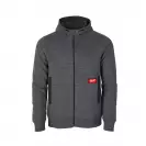 Мъжко яке MILWAUKEE WHZ GR 2XL, сиво, с качулка - small