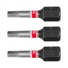 Накрайник шестограм MILWAUKEE Shockwave Impact Duty 3.0x25мм 3бр., C6.3 - small