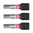 Накрайник шестограм MILWAUKEE Shockwave Impact Duty 4.0x25мм 3бр., C6.3 - small