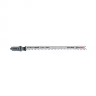 Нож за прободен трион BOSCH Expert Wood T308BOP 2.2х117мм 5броя, за дървесина, HCS, Т-захват, праволинейно рязане