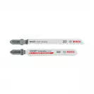 Нож за прободен трион BOSCH T101BR + T128BHM 26 броя, за дървесина, ламинат, HCS, Т-захват, праволинейно рязане - small
