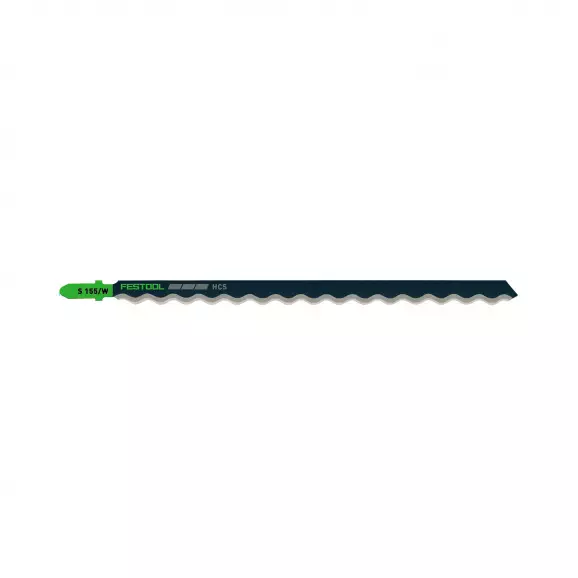 Нож за прободен трион FESTOOL S 155/W/3 155мм, за изолационни материали, HCS, Т-захват