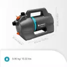 Помпа центробежна GARDENA 5000 Silent, 550W, Q=85l/min, H=36-8m - small, 278072