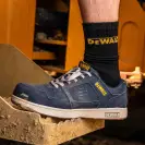 Работни обувки DEWALT Macon Navy 43, половинки с метално бомбе, син - small, 276748