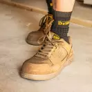 Работни обувки DEWALT Macon Stone 45, половинки с метално бомбе, кафяв - small, 276782
