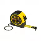 Ролетка пластмасов корпус STANLEY 2м x 13мм, с ключодържател, EC-клас 2 - small, 278398