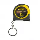 Ролетка пластмасов корпус STANLEY 2м x 13мм, с ключодържател, EC-клас 2 - small, 278399