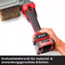Сатинираща машина EINHELLTP-BR 18/32 Li BL-Solo, 18V, 3.0-8.0Ah, Li-Ion, безчетков - small, 276580