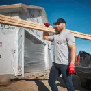 Тениска с къс ръкав MILWAUKEE WWSSG XL, сива - small, 276250