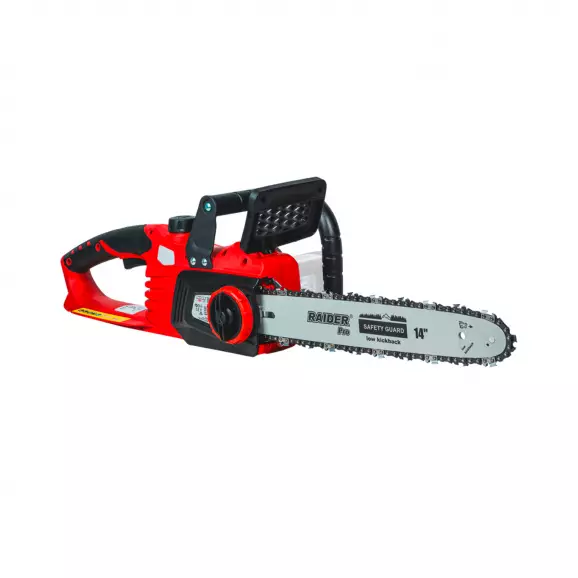 Трион верижен акумулаторен RAIDER RDP-HBCS20 Solo, 20+20V, 1.5-8.0Ah, Li-Ion, 35.5см, безчетков