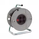 Удължител на макара BRENNENSTUHL AK 260 25м, 3x1.5, H05VV-F, 4 монофазни контакта, IP20 - small