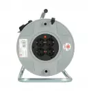 Удължител на макара BRENNENSTUHL AK 260 25м, 3x1.5, H05VV-F, 4 монофазни контакта, IP20 - small, 277826