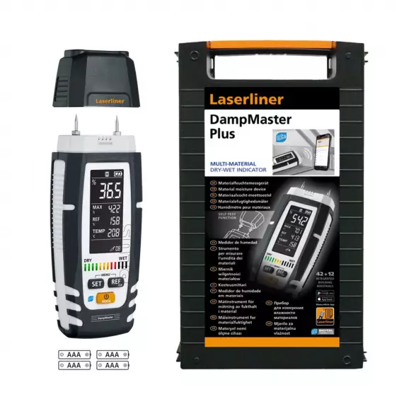 Влагомер LASERLINER DampMaster Plus, Bluetooth
