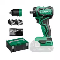 Акумулаторен винтоверт HITACHI/HIKOKI DS18DDQ, 18V, 5.0Ah, Li-Ion, 55Nm, безчетков