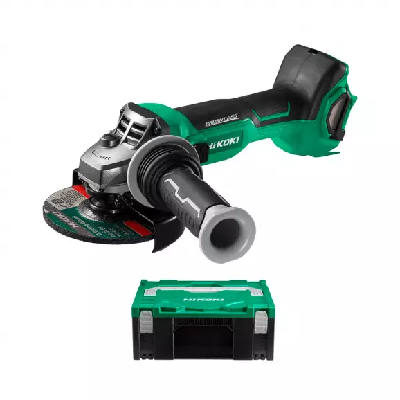 Акумулаторен ъглошлайф HITACHI/HIKOKI G1813DA, 18V, 1.5-8.0Ah, Li-Ion, ф125мм, безчетков