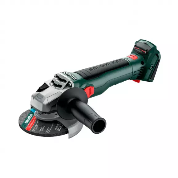 Акумулаторен ъглошлайф METABO W 18 LT BL 11-125 Solo, 18V, 2.0-5.5Ah, Li-Ion, ф125мм, безчетков