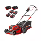 Акумулаторна косачка EINHELL GP-CM 36/47 S Li BL, 18+18V, 4.0Ah, Li-Ion, 470мм, самоходна, безчетков мотор - small