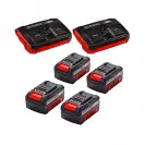 Акумулаторна косачка EINHELL GP-CM 36/47 S Li BL, 18+18V, 4.0Ah, Li-Ion, 470мм, самоходна, безчетков мотор - small, 281084
