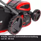 Акумулаторна косачка EINHELL GP-CM 36/47 S Li BL, 18+18V, 4.0Ah, Li-Ion, 470мм, самоходна, безчетков мотор - small, 281086