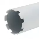 Боркорона с диамантени сегменти DEDRA 107x400мм, за стоманобетон и зидария, захват UNC 1 1/4'', мокро пробиване - small, 281051