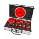 Боркорони RAIDER Diamond Dry 6-68мм 12части, M14, керамични плочки, фаянс - small, 279964