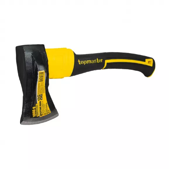 Брадва с дръжка TOPMASTER 1.000кг, с дръжка от фибростъкло