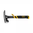 Чук зидарски TOPMASTER 0.450кг, с метална дръжка покрита с гума, антивибрационен - small