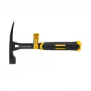 Чук зидарски TOPMASTER 0.600кг, с метална дръжка покрита с гума, антивибрационен - small, 280505