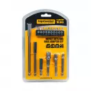 Комплект накрайници TOPMASTER 16части, PH, PZ, SB, шестостен, с магнитен държач - small, 280582