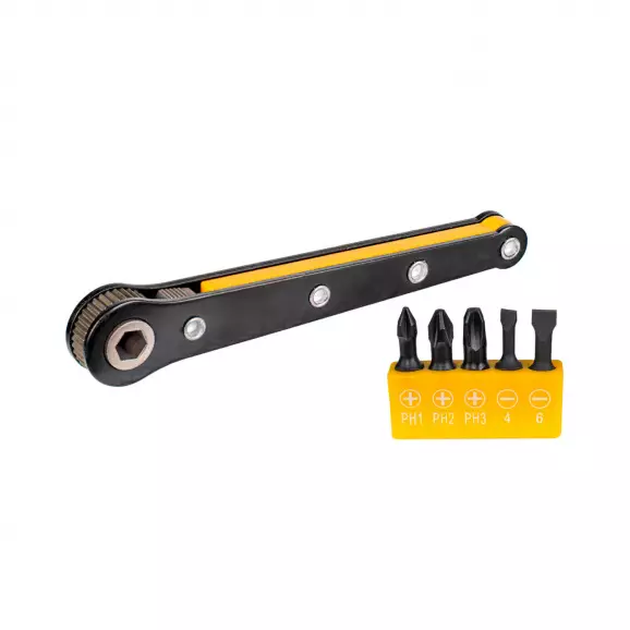 Комплект накрайници TOPMASTER 6части, PH, SB, с тресчотка