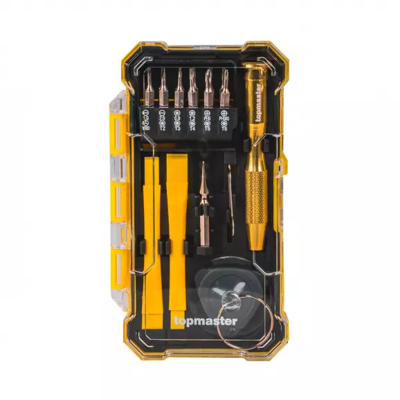 Комплект за ремонт на електроника TOPMASTER 19части