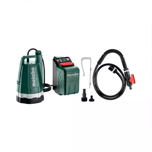Помпа потопяема акумулаторна METABO TPF 18 LTX 2200 SOLO, 18V, 4.0-10.0Ah, Li-HD, Q=33.33/min, за чиста вода