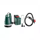 Помпа потопяема акумулаторна METABO TPF 18 LTX 2200 SOLO, 18V, 4.0-10.0Ah, Li-HD, Q=33.33/min, за чиста вода - small
