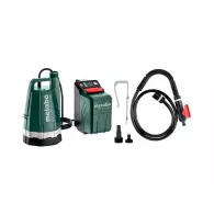 Помпа потопяема акумулаторна METABO TPF 18 LTX 2200 SOLO, 18V, 4.0-10.0Ah, Li-HD, Q=33.33/min, за чиста вода