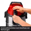 Прахосмукачка EINHELL TC-VC 3055 SA, 900W, -л/мин, 30л - small, 281127