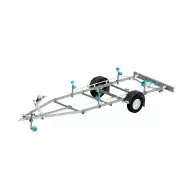 Ремарке за лодка/колесар REM Power Neptun Navy N13-20, 412x151см, 1030 кг