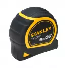 Ролетка пластмасов корпус STANLEY TYLON 8м x 25мм, гумирана, EC-клас 2 - small, 281501