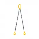 Сапан верижен HAKLIFT 4.25т/2.5м, ф8мм, двураменен с куки - small