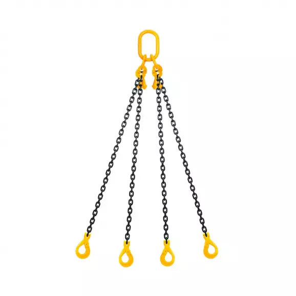 Сапан верижен HAKLIFT 4.25т/3м, ф8мм, четирираменен с куки