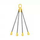 Сапан верижен HAKLIFT 6т/5м, ф10мм, четирираменен с куки - small