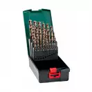 Свредла METABO 1.0-13мм 25части, за метал, HSS-Co 5%-кобалт, цилиндрична опашка - small