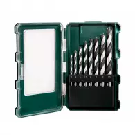 Свредла METABO 3.0-10мм 8части, за дърво, цилиндрична опашка