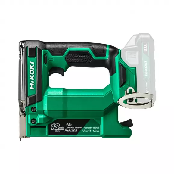 Такер акумулаторен HIKOKI N1812DAW4Z, 18V, 2.0-8.0Ah, Li-Ion, за кламери: 6-13мм