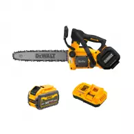Трион верижен акумулаторен DEWALT DCMCST635X1, 54/18V, 3.0/9.0Ah, Li-Ion, 35cм, безчетков мотор