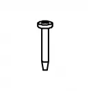 Винт за дренажна помпа inox MAKITA M4x10, PF1100, PF1110 - small