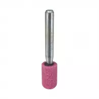 Абразивен шлайфгрифер SWATYCOMET OC 12х20х6мм 40А, форма OC-заоблен цилиндър, цвят розов