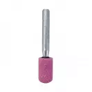 Абразивен шлайфгрифер SWATYCOMET OC 12х20х6мм 40А, форма OC-заоблен цилиндър, цвят розов - small, 27469